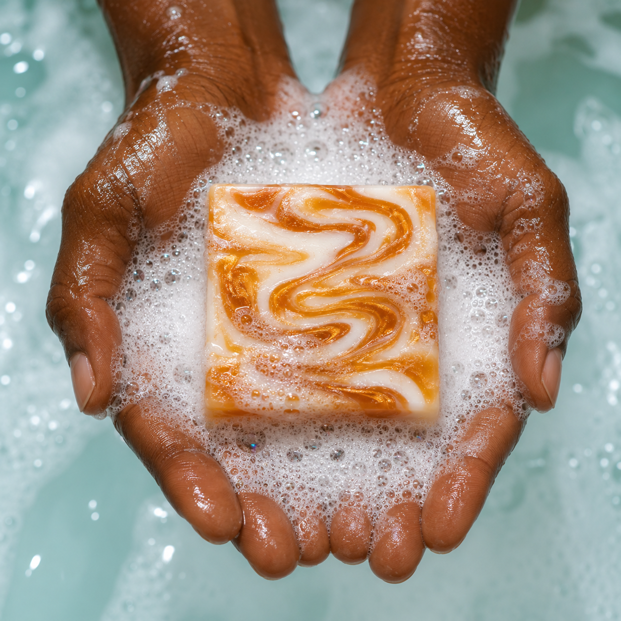 Caramel Drizzle Soap